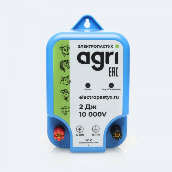 Генератор импульсов AGRI 3К (2 Дж, 10000 В, 3 км, 12/220 В) Генератор импульсов AGRI 3К (2 Дж, 10000 В, 3 км, 12/220 В)