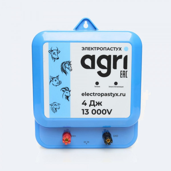 Генератор импульсов AGRI 5К, 2-3 Дж, 13 000 В, до 10 км, 12/220 В Генератор импульсов AGRI 5К, 2-3 Дж, 13 000 В, до 10 км, 12/220 В