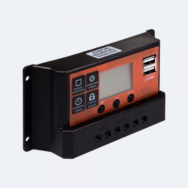 Контроллер заряда Delta PWM 2410 L (12/24 В, 10 А)