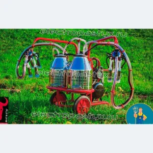 Доильный аппарат Melasty TK 2-2 PS передвижной, для 2 коров, до 20 коров/час