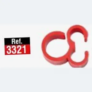Клипса 3321 для молочного и вакуумного шлангов Клипса 3321 для молочного и вакуумного шлангов