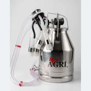 Комплект доильный AGRI 1PS, 30 л, нержавеющая сталь, силикон Комплект доильный AGRI 1PS, 30 л, нержавеющая сталь, силикон